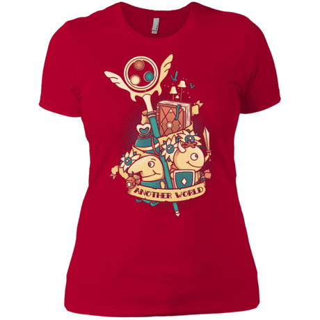 T-Shirts Red / X-Small Another world Women's Premium T-Shirt