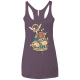 T-Shirts Vintage Purple / X-Small Another world Women's Triblend Racerback Tank