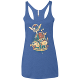 T-Shirts Vintage Royal / X-Small Another world Women's Triblend Racerback Tank