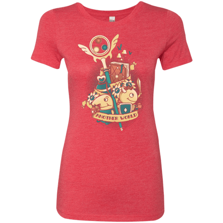 T-Shirts Vintage Red / Small Another world Women's Triblend T-Shirt