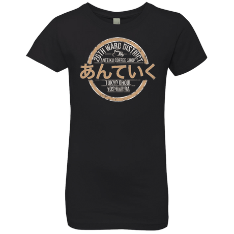 T-Shirts Black / YXS Anteiku coffee shop Girls Premium T-Shirt