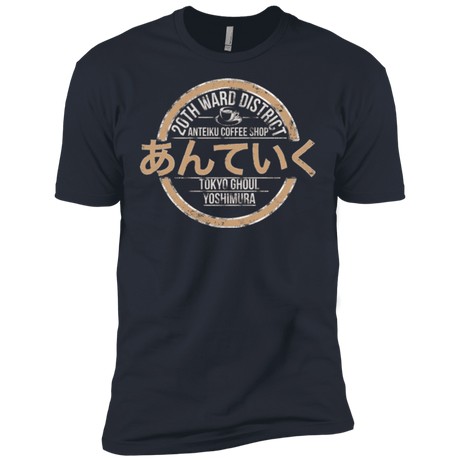 T-Shirts Indigo / X-Small Anteiku coffee shop Men's Premium T-Shirt
