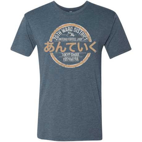 T-Shirts Indigo / Small Anteiku coffee shop Men's Triblend T-Shirt