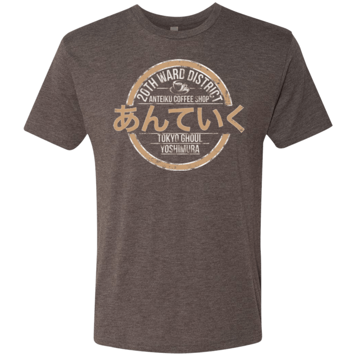 T-Shirts Macchiato / Small Anteiku coffee shop Men's Triblend T-Shirt