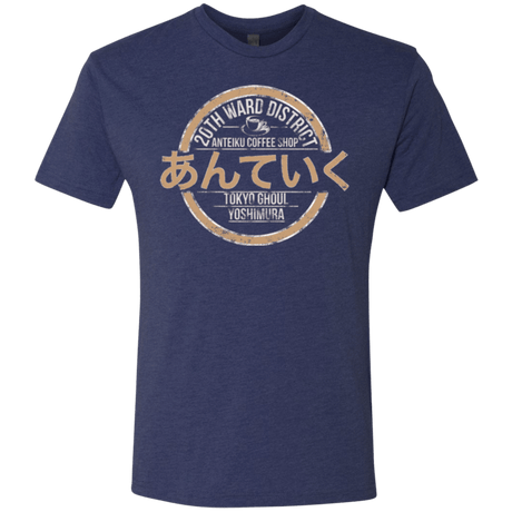 T-Shirts Vintage Navy / Small Anteiku coffee shop Men's Triblend T-Shirt