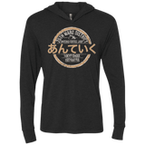 T-Shirts Vintage Black / X-Small Anteiku coffee shop Triblend Long Sleeve Hoodie Tee