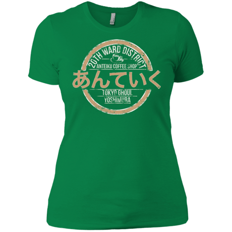 T-Shirts Kelly Green / X-Small Anteiku coffee shop Women's Premium T-Shirt