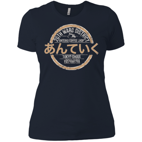 T-Shirts Midnight Navy / X-Small Anteiku coffee shop Women's Premium T-Shirt