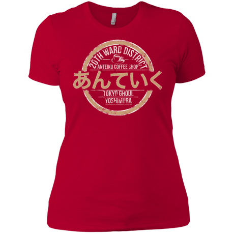 T-Shirts Red / X-Small Anteiku coffee shop Women's Premium T-Shirt
