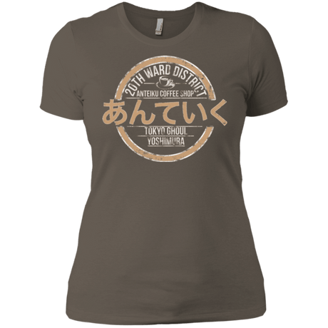 T-Shirts Warm Grey / X-Small Anteiku coffee shop Women's Premium T-Shirt
