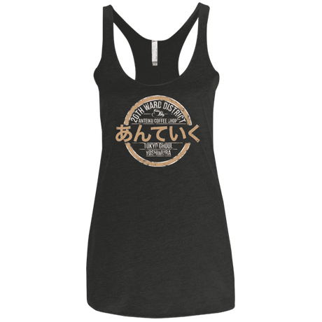 T-Shirts Vintage Black / X-Small Anteiku coffee shop Women's Triblend Racerback Tank