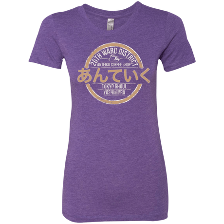 T-Shirts Purple Rush / Small Anteiku coffee shop Women's Triblend T-Shirt
