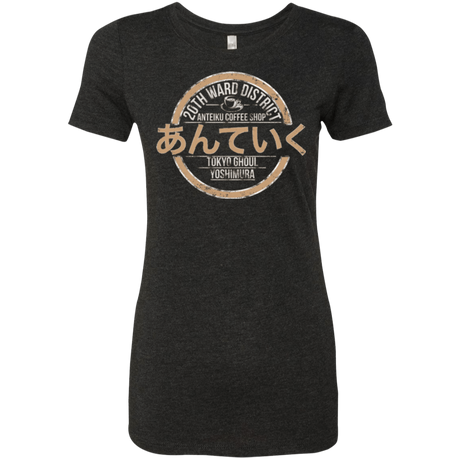 T-Shirts Vintage Black / Small Anteiku coffee shop Women's Triblend T-Shirt