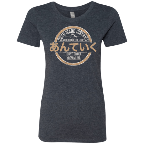 T-Shirts Vintage Navy / Small Anteiku coffee shop Women's Triblend T-Shirt