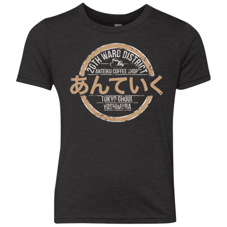 T-Shirts Vintage Black / YXS Anteiku coffee shop Youth Triblend T-Shirt