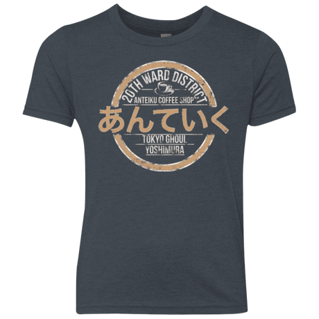 T-Shirts Vintage Navy / YXS Anteiku coffee shop Youth Triblend T-Shirt