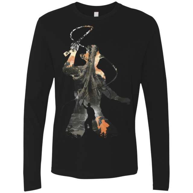 T-Shirts Black / Small Antique Adventurer Men's Premium Long Sleeve