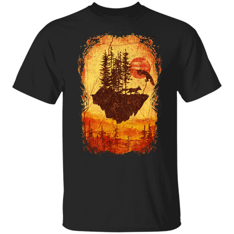 T-Shirts Black / YXS Antique Fox Jump Youth T-Shirt