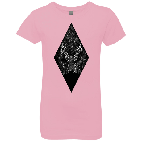 T-Shirts Light Pink / YXS Antler Stars Girls Premium T-Shirt