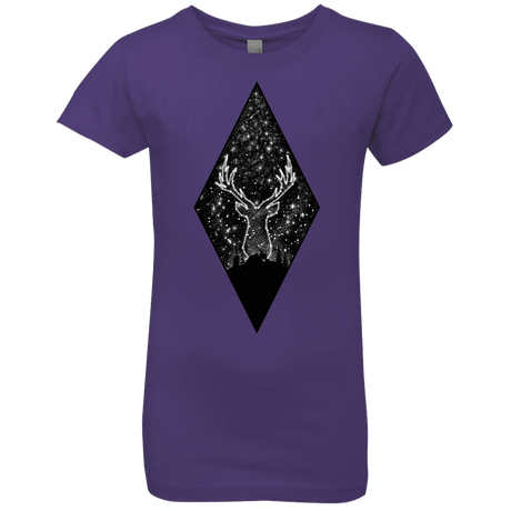 T-Shirts Purple Rush / YXS Antler Stars Girls Premium T-Shirt