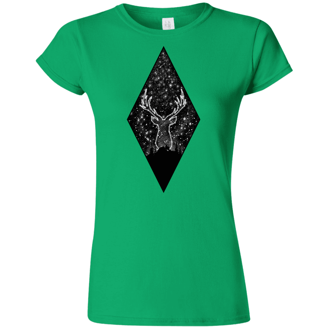 T-Shirts Irish Green / S Antler Stars Junior Slimmer-Fit T-Shirt