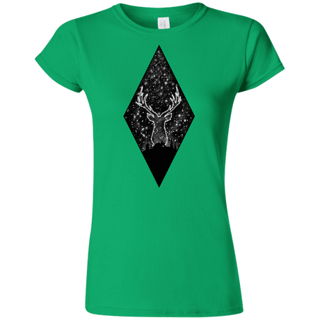 T-Shirts Irish Green / S Antler Stars Junior Slimmer-Fit T-Shirt