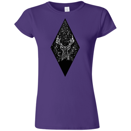 T-Shirts Purple / S Antler Stars Junior Slimmer-Fit T-Shirt