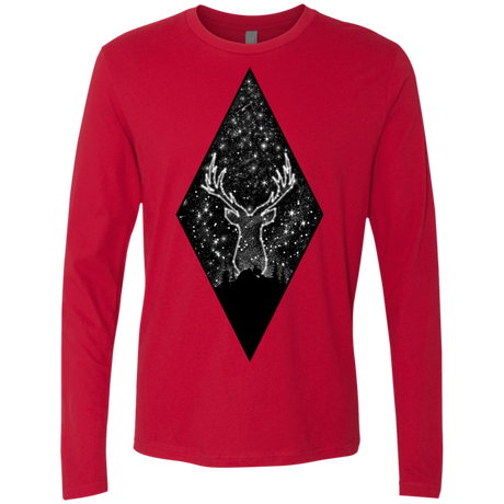 T-Shirts Red / S Antler Stars Men's Premium Long Sleeve