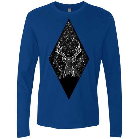 T-Shirts Royal / S Antler Stars Men's Premium Long Sleeve