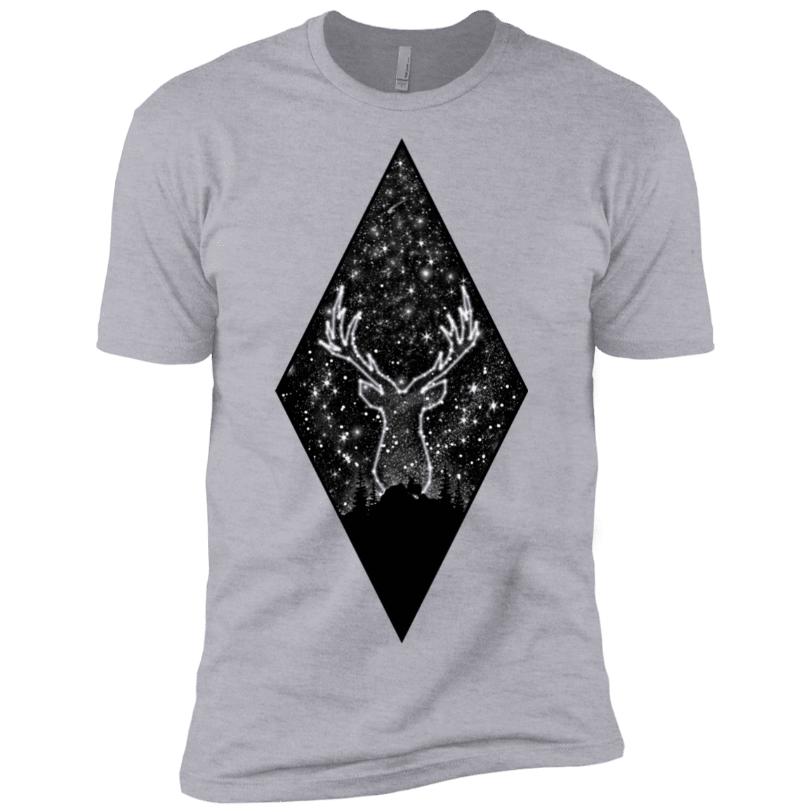 T-Shirts Heather Grey / X-Small Antler Stars Men's Premium T-Shirt