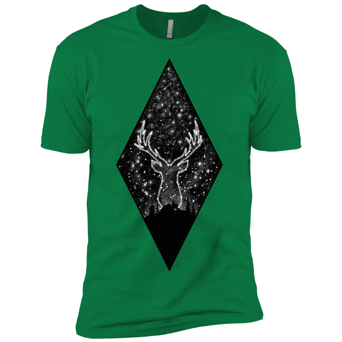 T-Shirts Kelly Green / X-Small Antler Stars Men's Premium T-Shirt