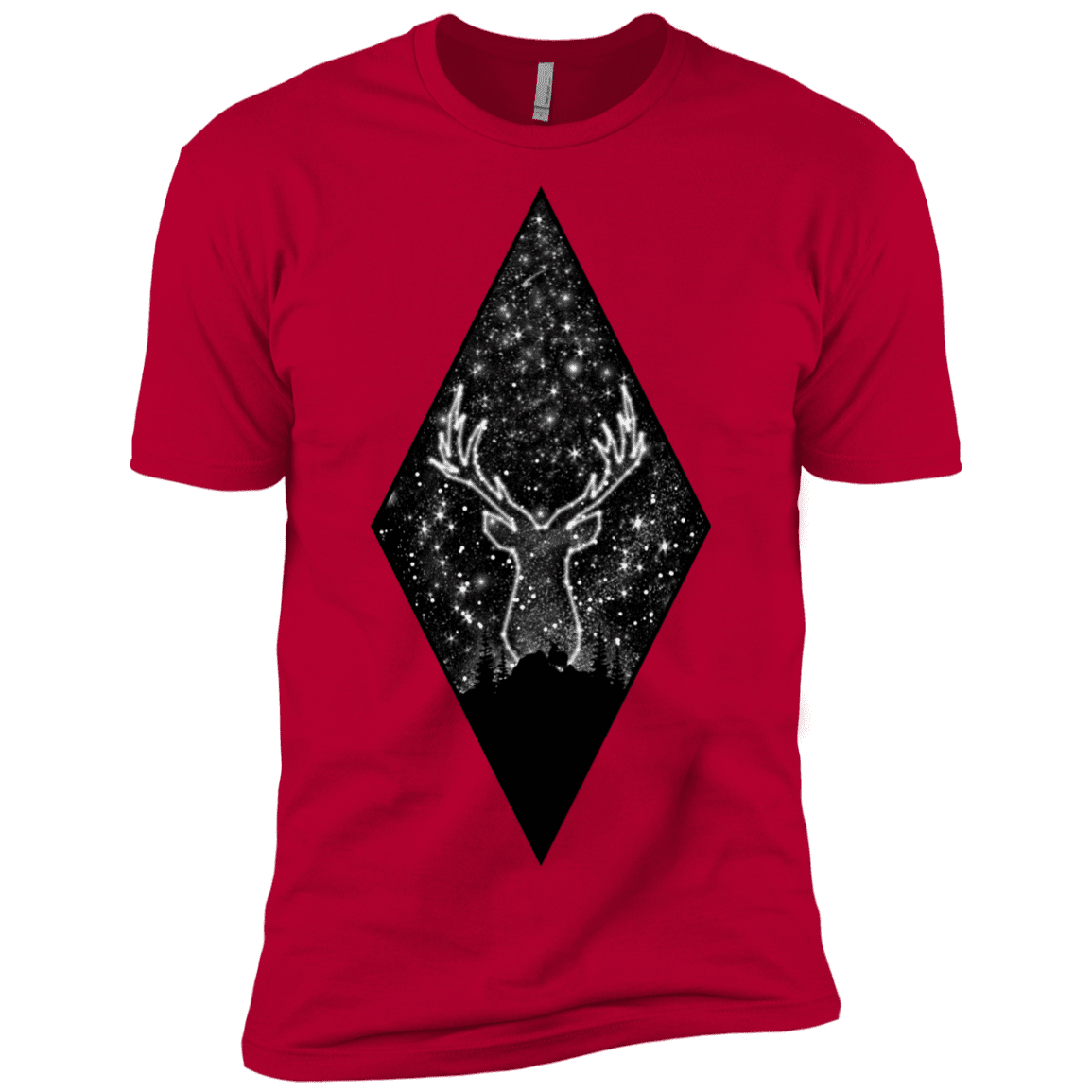 T-Shirts Red / X-Small Antler Stars Men's Premium T-Shirt