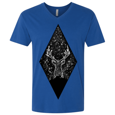 T-Shirts Royal / X-Small Antler Stars Men's Premium V-Neck