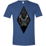T-Shirts Heather Royal / X-Small Antler Stars Men's Semi-Fitted Softstyle