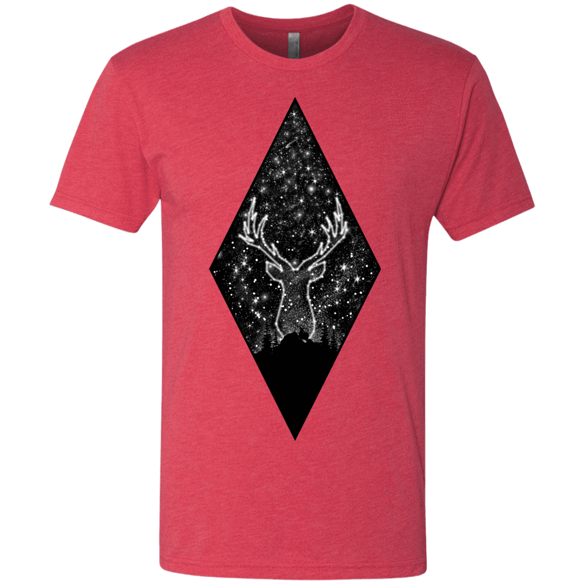 T-Shirts Vintage Red / S Antler Stars Men's Triblend T-Shirt