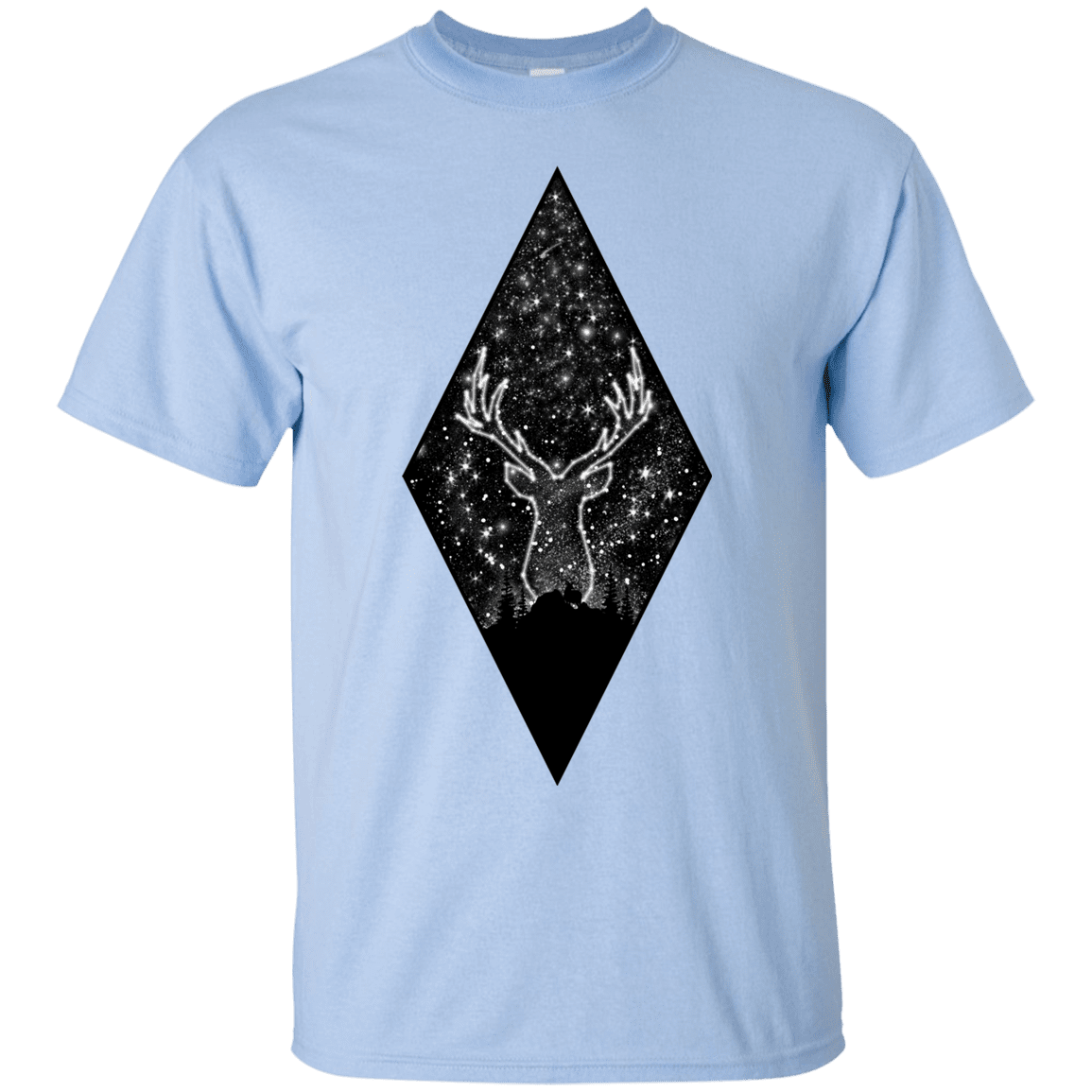 T-Shirts Light Blue / S Antler Stars T-Shirt