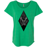 T-Shirts Envy / X-Small Antler Stars Triblend Dolman Sleeve