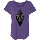 T-Shirts Purple Rush / X-Small Antler Stars Triblend Dolman Sleeve