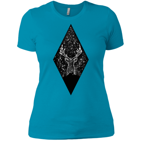 T-Shirts Turquoise / X-Small Antler Stars Women's Premium T-Shirt