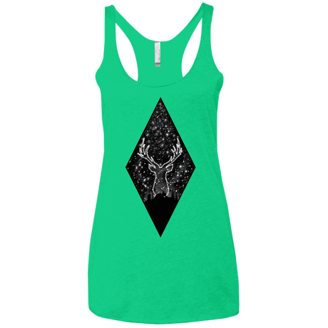 T-Shirts Envy / X-Small Antler Stars Women's Triblend Racerback Tank