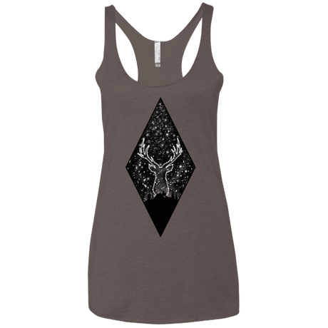 T-Shirts Macchiato / X-Small Antler Stars Women's Triblend Racerback Tank