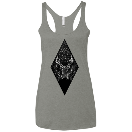 T-Shirts Venetian Grey / X-Small Antler Stars Women's Triblend Racerback Tank
