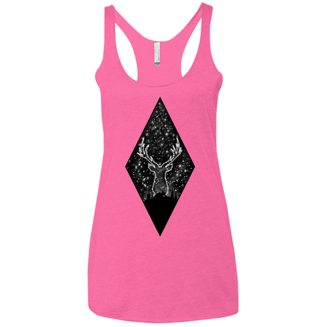 T-Shirts Vintage Pink / X-Small Antler Stars Women's Triblend Racerback Tank