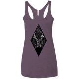 T-Shirts Vintage Purple / X-Small Antler Stars Women's Triblend Racerback Tank