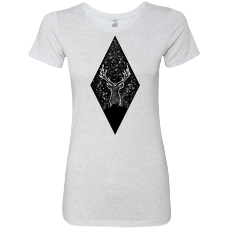 T-Shirts Heather White / S Antler Stars Women's Triblend T-Shirt