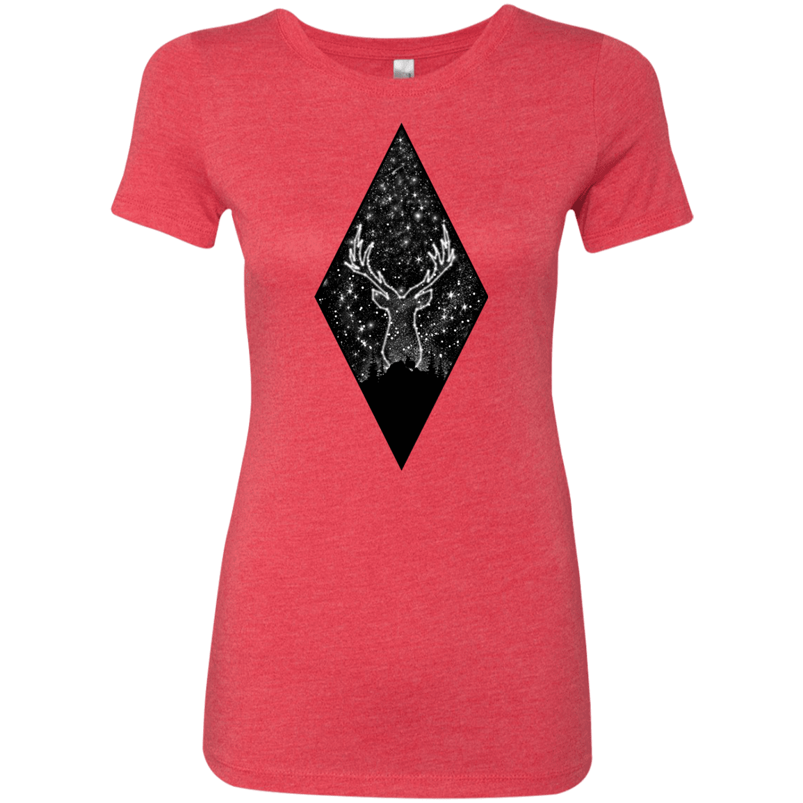 T-Shirts Vintage Red / S Antler Stars Women's Triblend T-Shirt