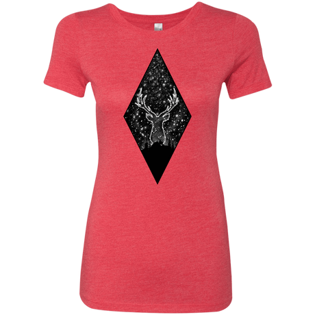 T-Shirts Vintage Red / S Antler Stars Women's Triblend T-Shirt