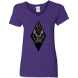 T-Shirts Purple / S Antler Stars Women's V-Neck T-Shirt