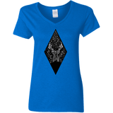 T-Shirts Royal / S Antler Stars Women's V-Neck T-Shirt