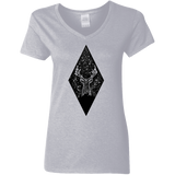 T-Shirts Sport Grey / S Antler Stars Women's V-Neck T-Shirt